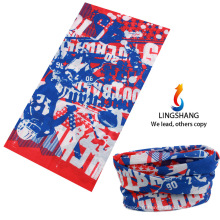 Foulard à bandoulière à bandoulière bandana à bandoulière en polyester sans soudure